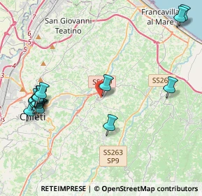 Mappa Via Inforzi, 66010 Ripa Teatina CH, Italia (5.38533)