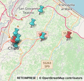 Mappa Via Inforzi, 66010 Ripa Teatina CH, Italia (4.70091)