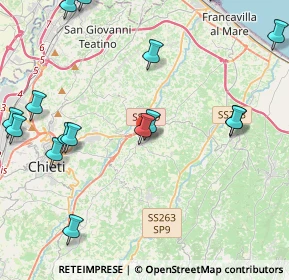 Mappa Via Inforzi, 66010 Ripa Teatina CH, Italia (5.89176)