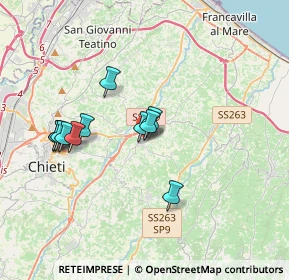 Mappa Via Inforzi, 66010 Ripa Teatina CH, Italia (3.31818)