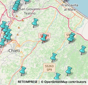 Mappa Via Inforzi, 66010 Ripa Teatina CH, Italia (6.626)