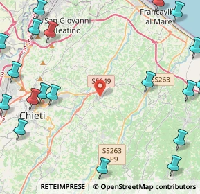 Mappa Via Inforzi, 66010 Ripa Teatina CH, Italia (7.2105)