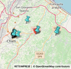 Mappa Via Inforzi, 66010 Ripa Teatina CH, Italia (4.631)