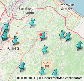 Mappa Via Inforzi, 66010 Ripa Teatina CH, Italia (5.9915)