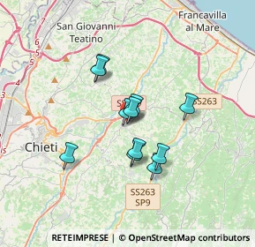 Mappa Via Inforzi, 66010 Ripa Teatina CH, Italia (2.63545)
