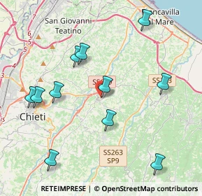 Mappa Via Inforzi, 66010 Ripa Teatina CH, Italia (4.60818)
