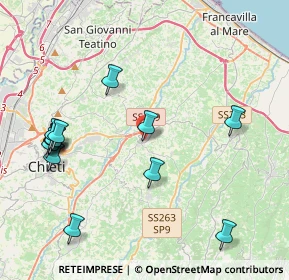Mappa Via Inforzi, 66010 Ripa Teatina CH, Italia (4.94769)