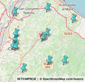 Mappa Via Inforzi, 66010 Ripa Teatina CH, Italia (5.1225)