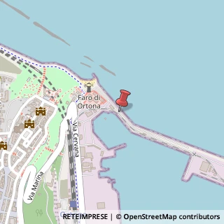 Mappa Via del porto, 66026 Ortona, Chieti (Abruzzo)