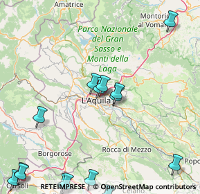 Mappa Via Alfonso Vastarini, 67100 L'Aquila AQ, Italia (27.8025)