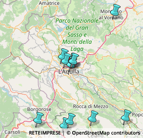 Mappa Via Alfonso Vastarini, 67100 L'Aquila AQ, Italia (17.49545)