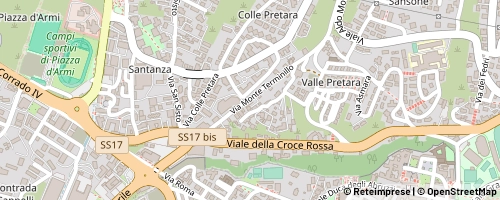 Mappa L'Aquila