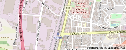 Mappa Chieti