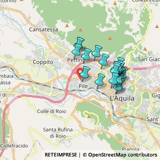 Mappa Via Mulino di Pile, 67051 L'Aquila AQ, Italia (1.679)