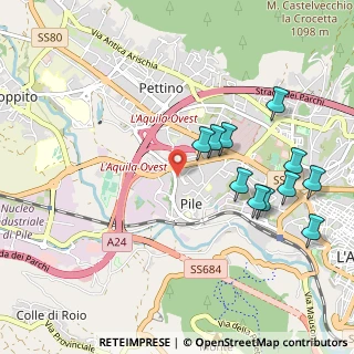 Mappa Via Mulino di Pile, 67051 L'Aquila AQ, Italia (1.11818)