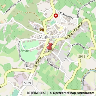 Mappa Via D. Alighieri, 15, 66010 Miglianico CH, Italia, 66010 Miglianico, Chieti (Abruzzo)