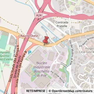 Mappa Strada Statale 17 Loc. Boschetto di Pile, 67100, 67100 L'Aquila AQ, Italia, 67100 L'Aquila, L'Aquila (Abruzzo)