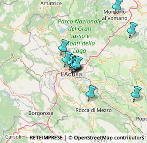 Mappa Via Alcide de Gasperi, 67100 L'Aquila AQ, Italia (10.3325)