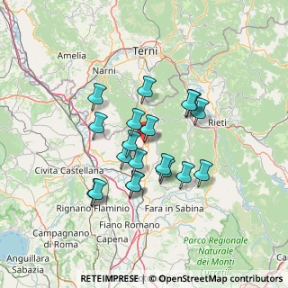 Mappa Corso Foronovo, 02049 Torri In Sabina RI, Italia (11.95895)