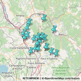 Mappa Corso Foronovo, 02049 Torri In Sabina RI, Italia (11.308)