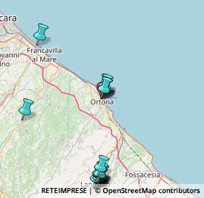 Mappa Via Guido Albanese, 66026 Ortona CH, Italia (10.473)