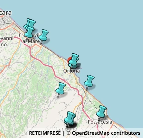 Mappa Via Guido Albanese, 66026 Ortona CH, Italia (9.9805)