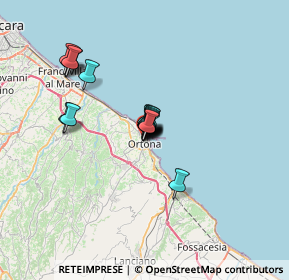 Mappa Via Guido Albanese, 66026 Ortona CH, Italia (4.56889)