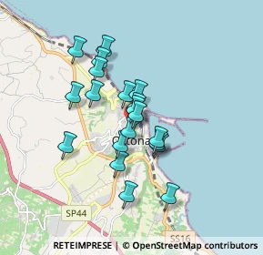 Mappa Via Guido Albanese, 66026 Ortona CH, Italia (1.408)