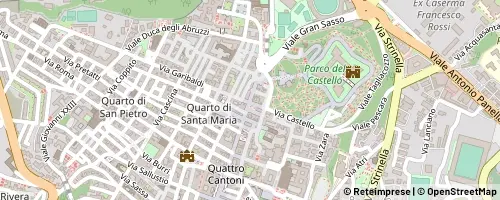 Mappa L'Aquila