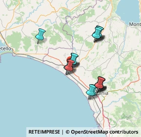 Mappa Via Gravisca, 01014 Montalto di Castro VT, Italia (12.358)