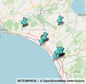 Mappa Via Gravisca, 01014 Montalto di Castro VT, Italia (13.50444)