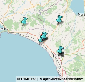 Mappa Via Gravisca, 01014 Montalto di Castro VT, Italia (10.97)