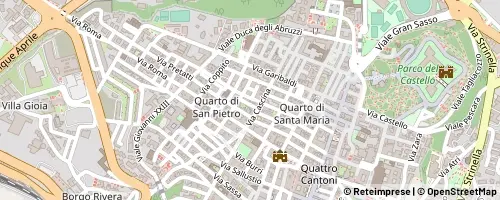 Mappa L'Aquila