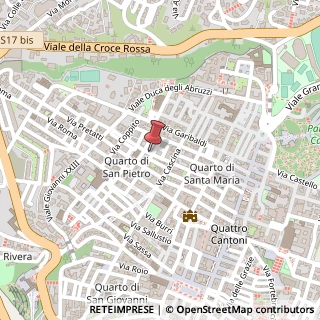 Mappa Via Arischia, 5, 67100 L'Aquila, L'Aquila (Abruzzo)
