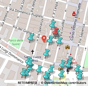 Mappa Via delle Speranze, 66026 Ortona CH, Italia (0.07308)