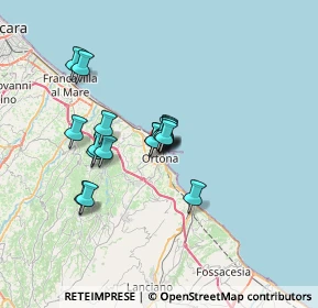 Mappa Via delle Speranze, 66026 Ortona CH, Italia (5.24412)