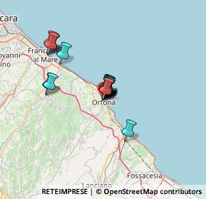 Mappa Via delle Speranze, 66026 Ortona CH, Italia (4.50444)