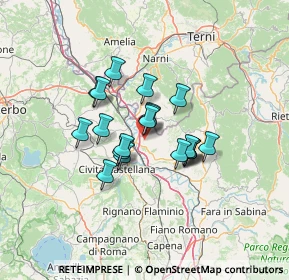 Mappa Magliano Sabina, 02046 Magliano Sabina RI, Italia (9.7705)