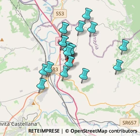 Mappa Magliano Sabina, 02046 Magliano Sabina RI, Italia (2.916)