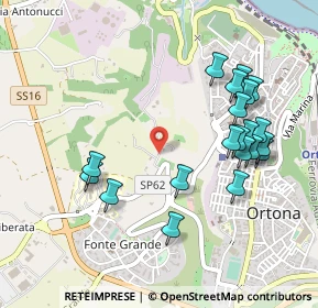 Mappa Str. Sant'Andrea, 66026 Ortona CH, Italia (0.5425)