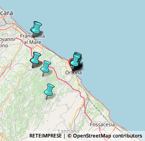 Mappa Via del Giglio, 66026 Ortona CH, Italia (4.45889)