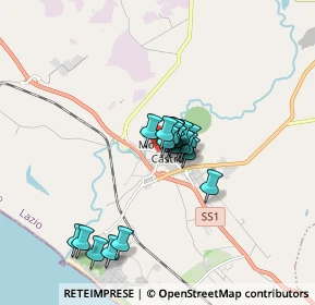 Mappa Via Aurelia Grosseto, 01014 Montalto di Castro VT, Italia (1.204)