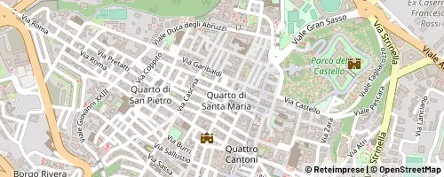 Mappa L'Aquila