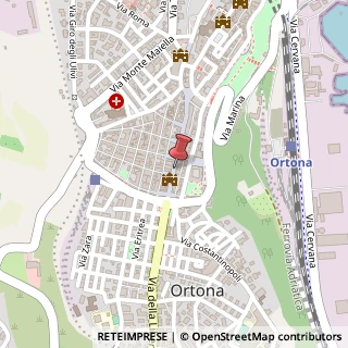 Mappa Corso Vittorio Emanuele, 40, 66026 Ortona, Chieti (Abruzzo)