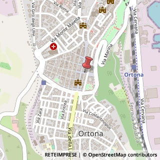 Mappa Via albanese guido 7, 66026 Ortona, Chieti (Abruzzo)