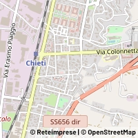 Mapa Chieti