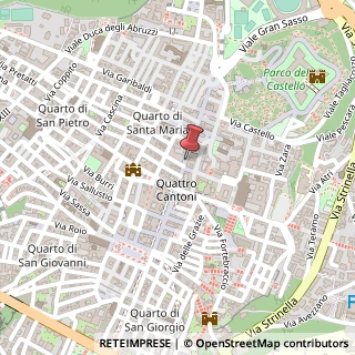 Mappa Corso Vittorio Emanuele, 99, 67100 L'Aquila, L'Aquila (Abruzzo)