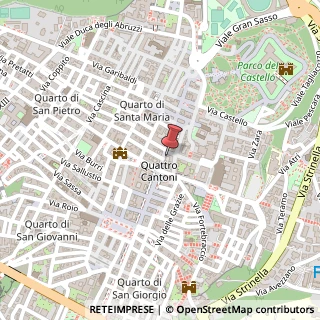 Mappa Via Giuseppe Verdi, 9, 67100 L'Aquila, L'Aquila (Abruzzo)
