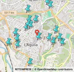 Mappa Corso Principe Umberto, 67100 L'Aquila AQ, Italia (0.5765)