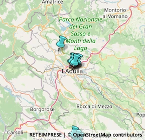 Mappa Corso Principe Umberto, 67100 L'Aquila AQ, Italia (21.3075)